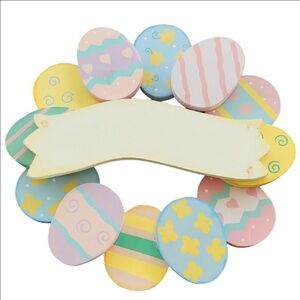 Colorful Easter Egg Wreath for Kids
